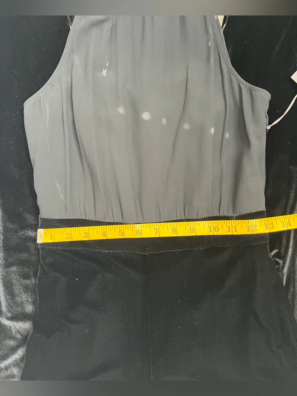 Vince Camuto Black Halter Neck Jumpsuit - Picture 6 of 10